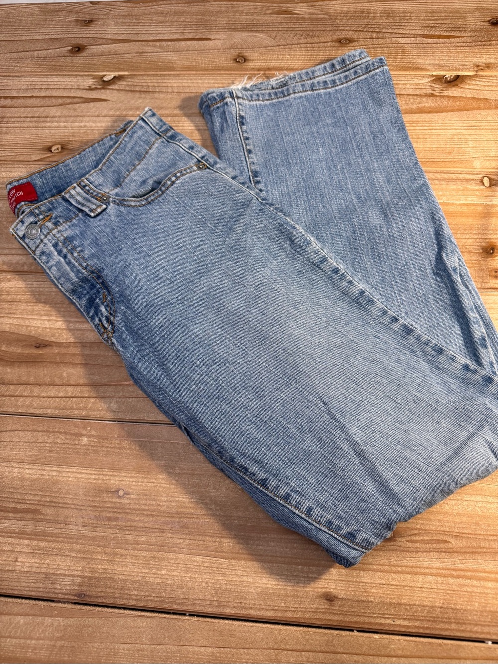 Levi’s Vintage 525 Nouveau Low Boot Cut Stretch Jeans | Y2K | Light Wash | Sz 8